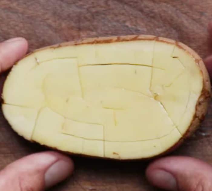 How To Make Blooming Potato