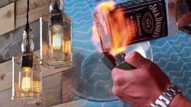 DIY Lighting Ideas and Cool DIY Light Projects for the Home. Chandeliers, lamps, awesome pendants and creative hanging fixtures, complete with tutorials with instructions | Liquor 