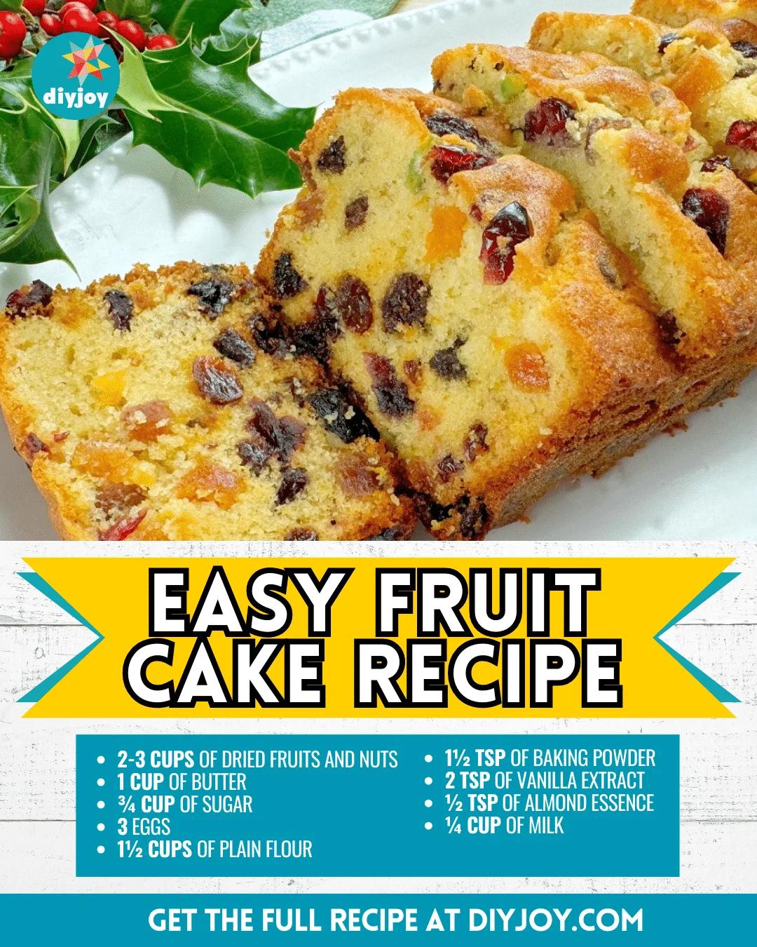 The Best Fruit Cake Recipe Ever