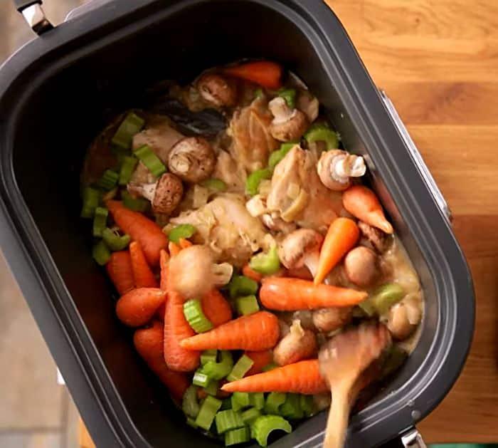 Homemade Slow Cooker Chicken Casserole Ingredients