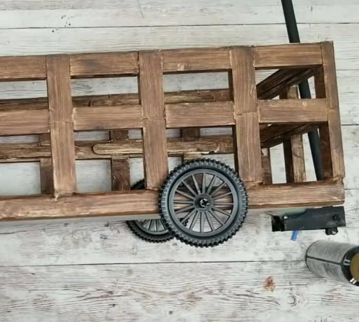 Easy To Make DIY Dollar Tree Wagon