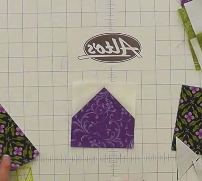 Jenny Doan Quatrefoil Quilt Block Tutorial