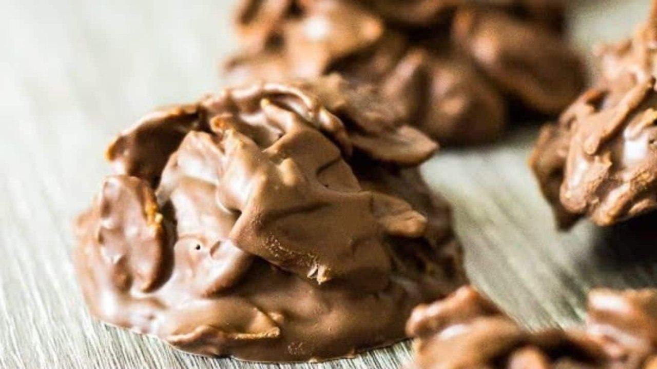 Chocolate Cornflake Cookies Recipe