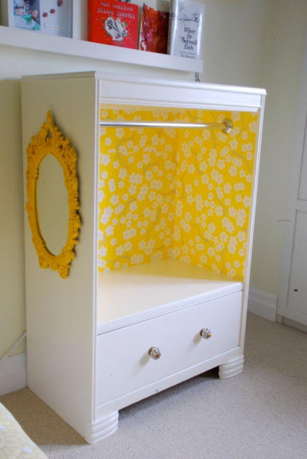 Dresser With Closet, one worth pinning for later and a versatile idea that works in more than one room