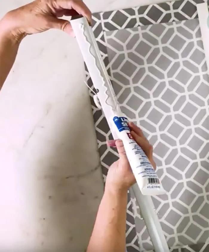 $12 diy roman shade made from a mini blind craft idea — instructions for making a roman shade home decor ideas