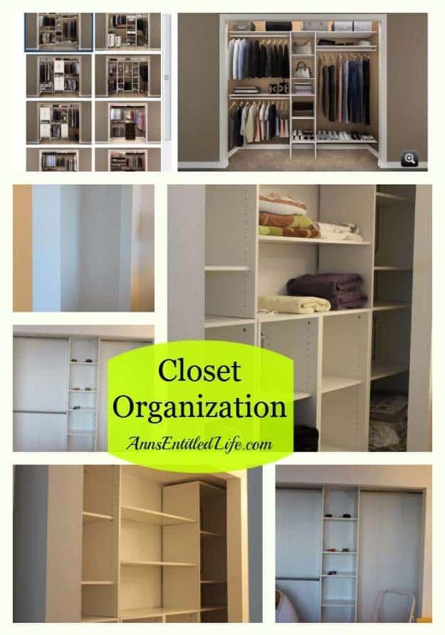 Closet Organization, one of the best closet organization ideas on this list and a favorite from this collection