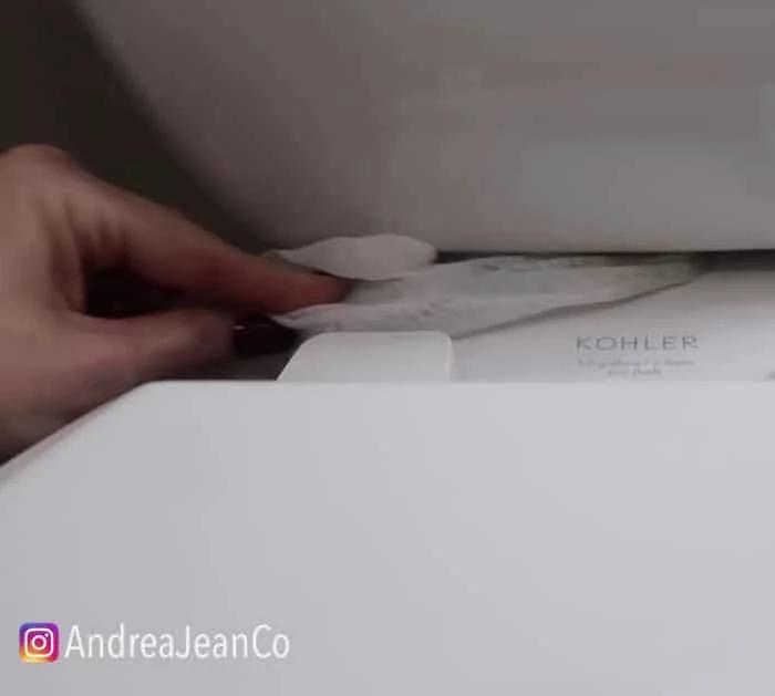 Easy Bathroom Cleaning Hack