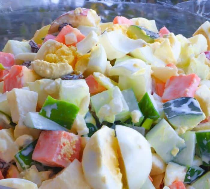 How to Make Egg Cucumber Salad