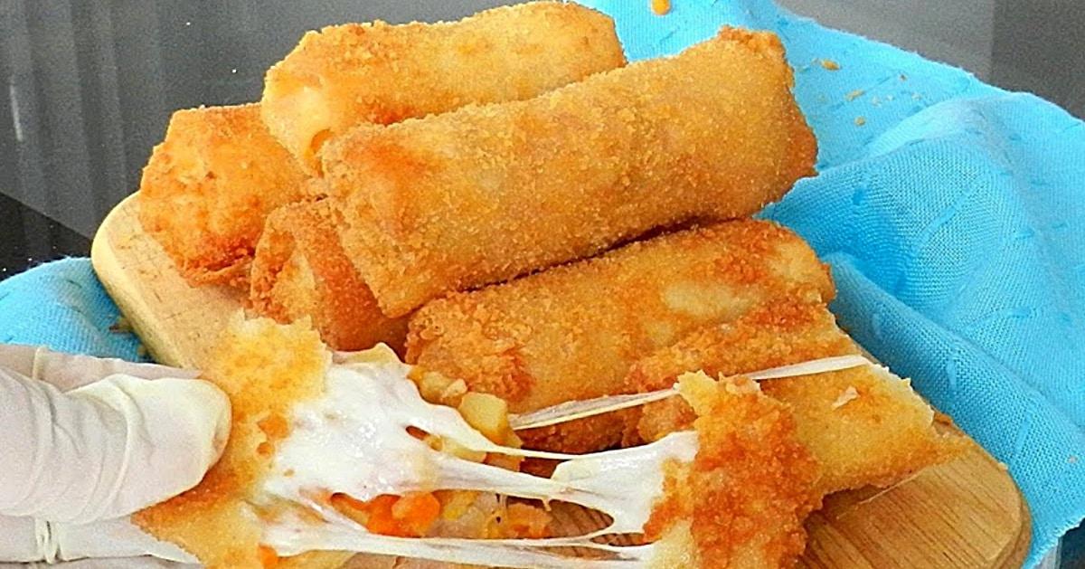 Crunchy Mozzarella Sticks Recipe