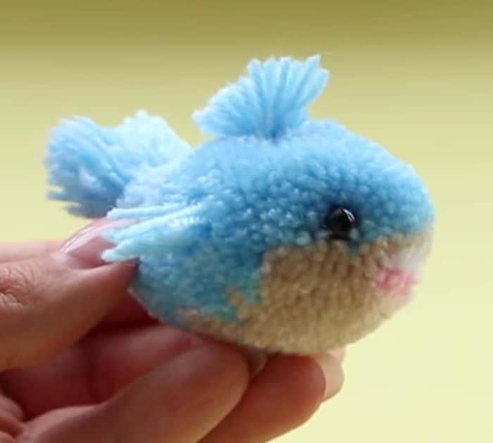 Easy To Make DIY Baby Shark Pompom