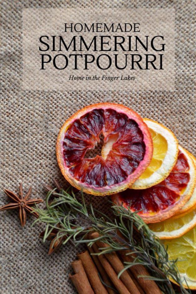 Homemade Simmering Potpourri, a botanical home accent, easy to scale up for a full batch and a keepsake worth handing down