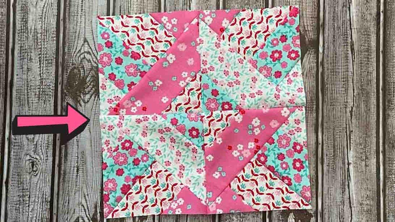 Hidden Wells Quilt Block Tutorial
