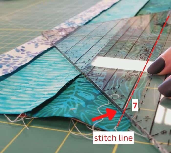 Tea Time Quilt Using 2 12 Strips Tutorial