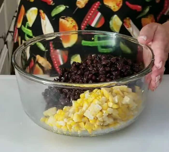 Easy to Make Fresh Black Bean and Corn Salad