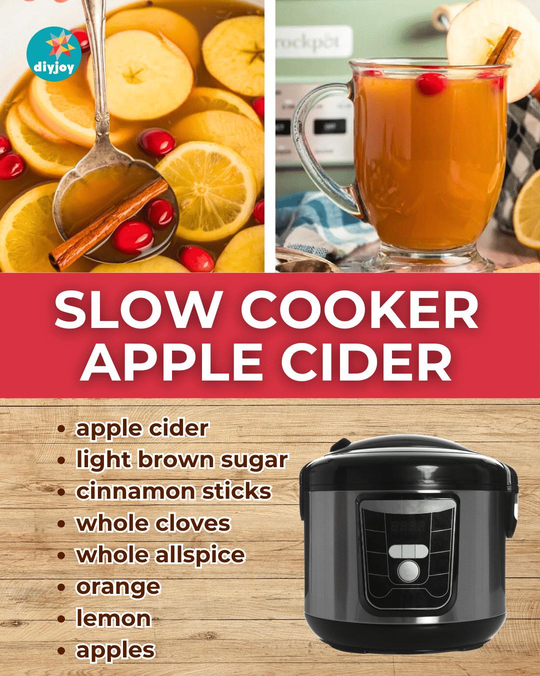 Slow Cooker Apple Cider