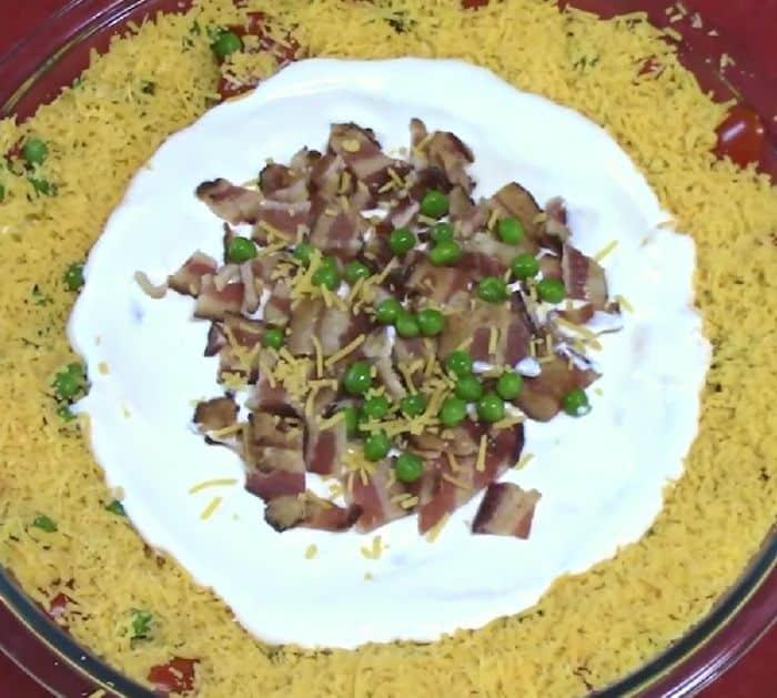 7 layer salad recipe for thanksgiving