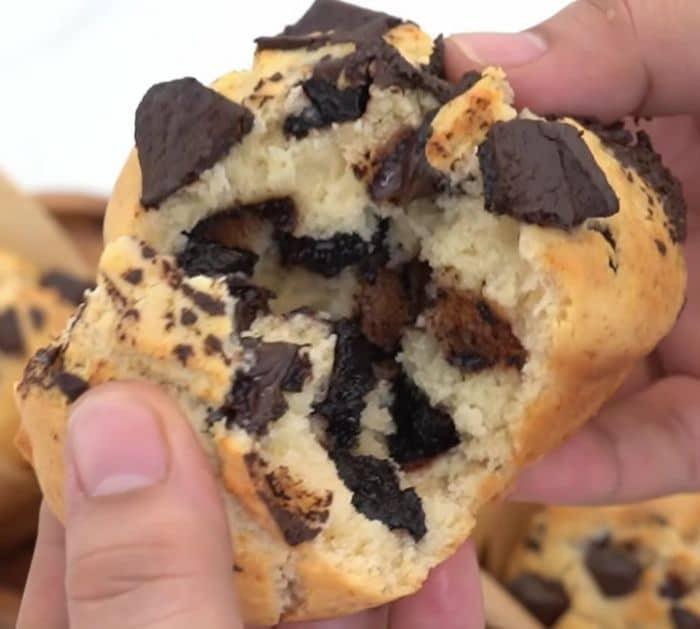 How to Make Soft & Fluffy Chocolate Chip Muffin