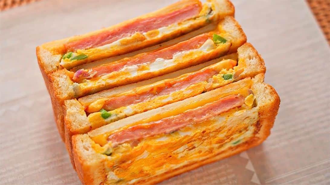 Easy and Loaded Toast Recipe for Breakfast