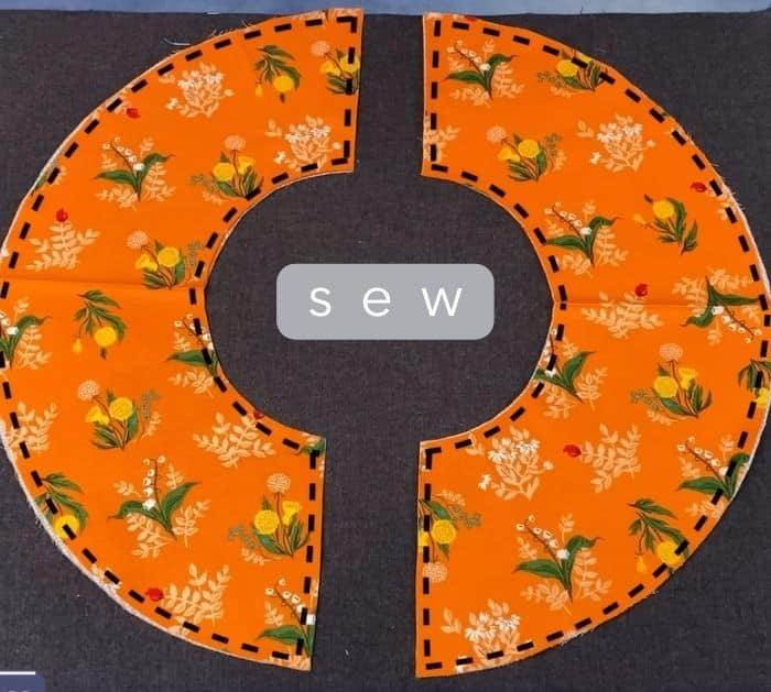 Round Food Fabric Bag Project