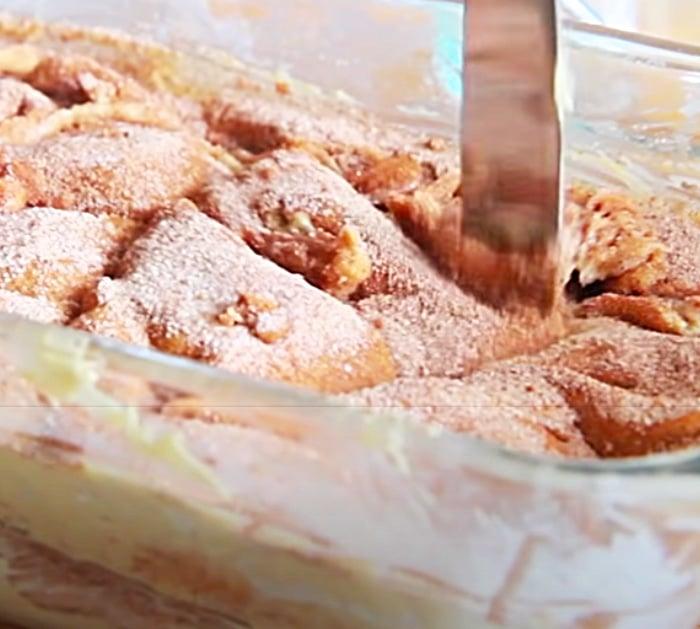 Layer Cinnamon And Sugar In This Dessert Bread