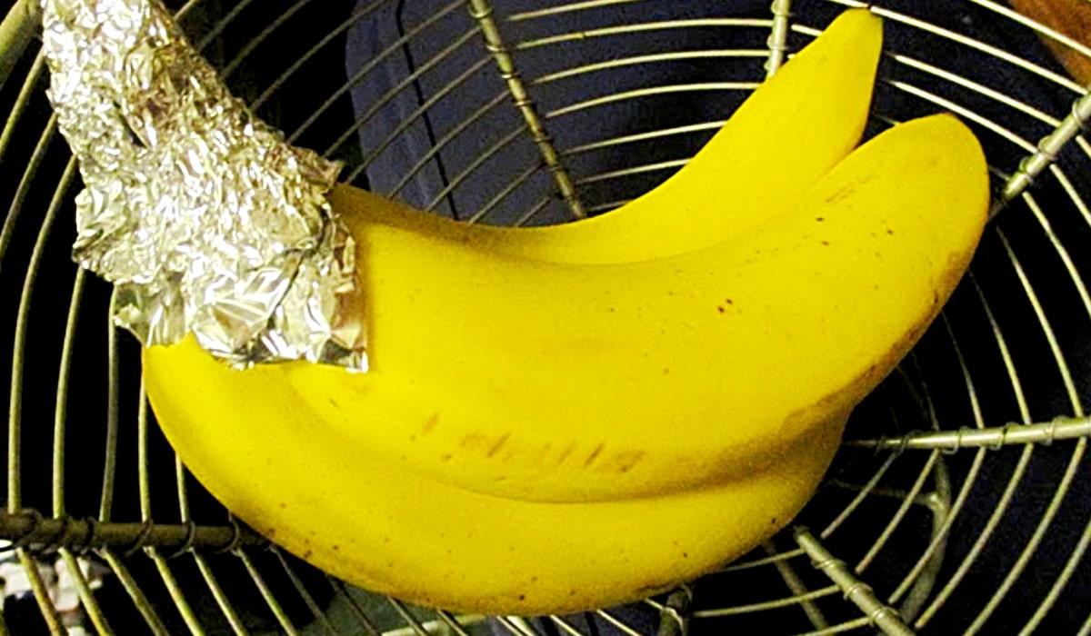 How To Keep Bananas Fresh With Foil