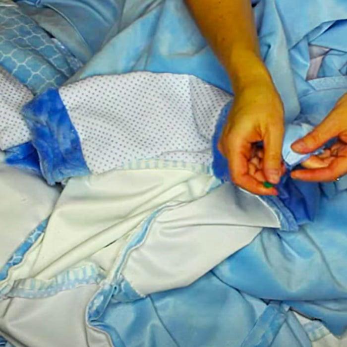 How To Make A Patchwork Duvet Cover - Charm Pack Duvet Cover - Layer Cake Duvet Cover