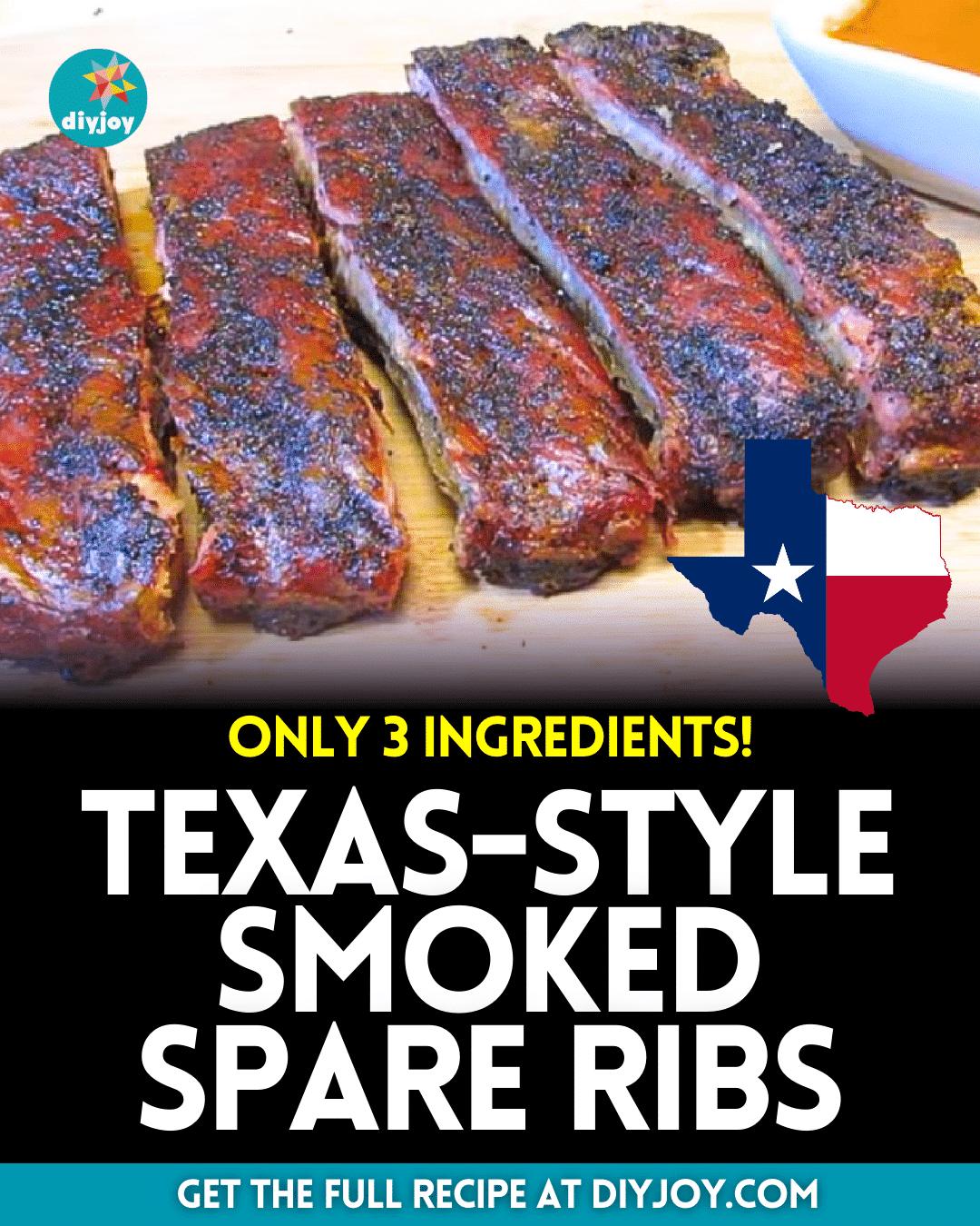 Easy Texas-Style Smoked Spare Ribs Recipe