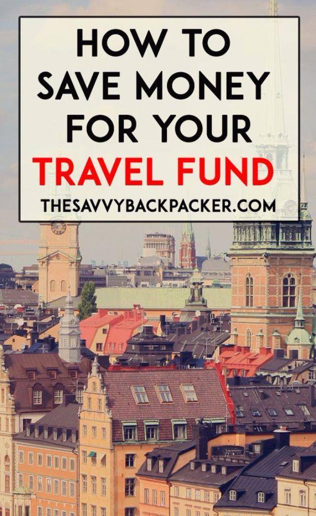 Ways to Save Money in 2018 - Save For Travel Fund - Easy Money Saving Ideas and Tips for Budgeting - Cool Idea for Budget Planning and Smart Financial Advice for Beginners - Create