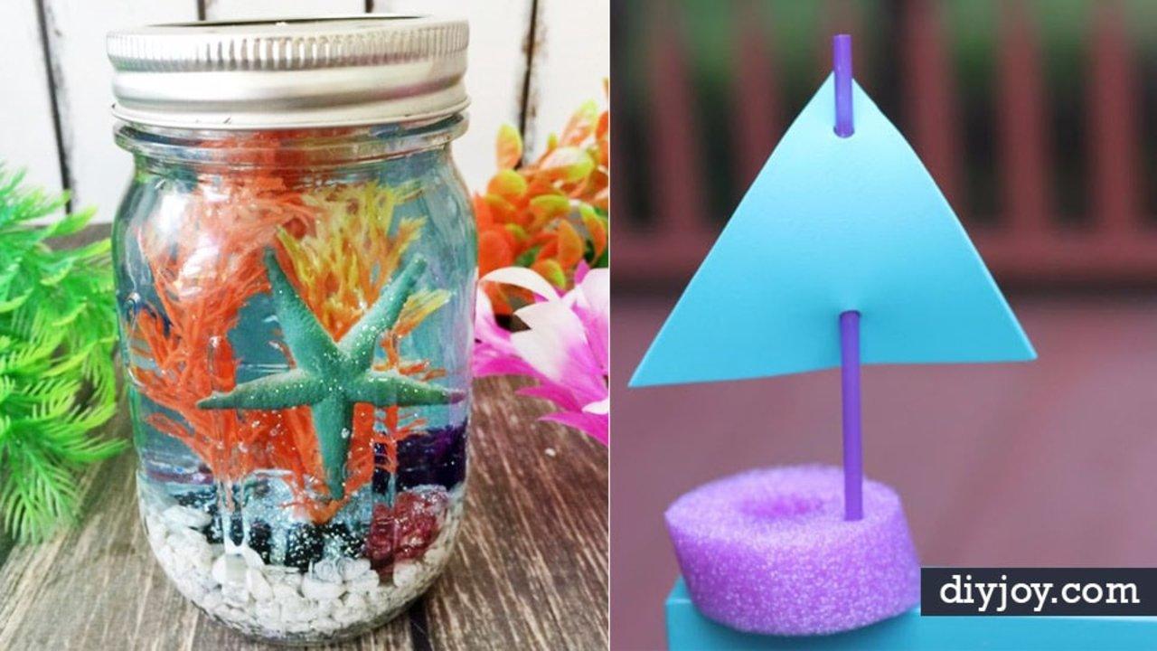 31 Summer Crafts for Kids to Make at Home
