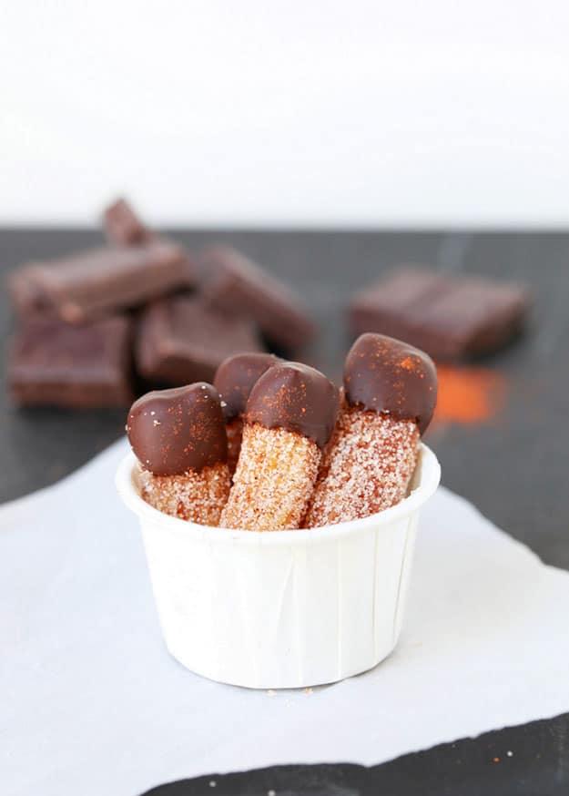Cheap Party Food Ideas | Dessert Recipes for A Crowd | Chocolate Chlli Churros Recipe | DIY Projects & Crafts by Sueeye #appetizers #partyfood #recipes