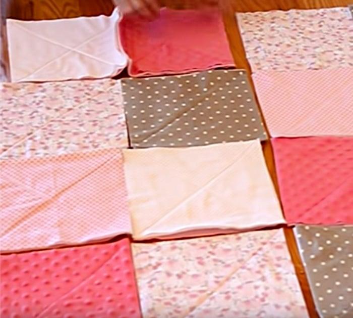 Learn to sew a gorgeous cozy rag quilt for your loved ones