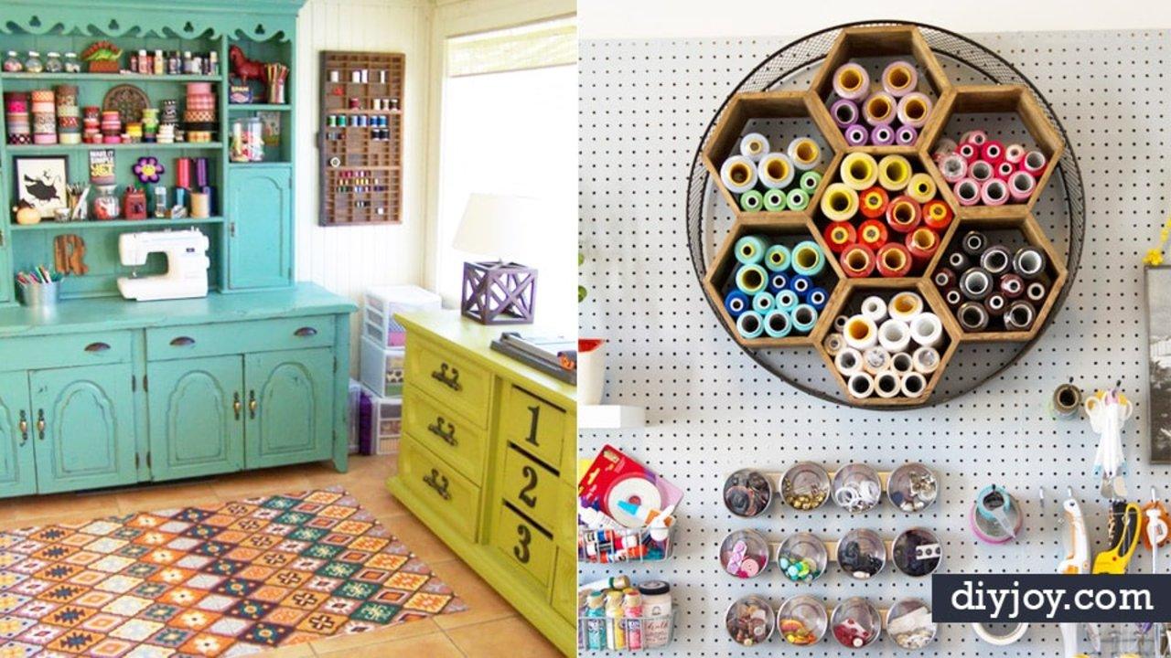 32 DIY Ideas To Make Your #CraftRoomGoals A Reality
