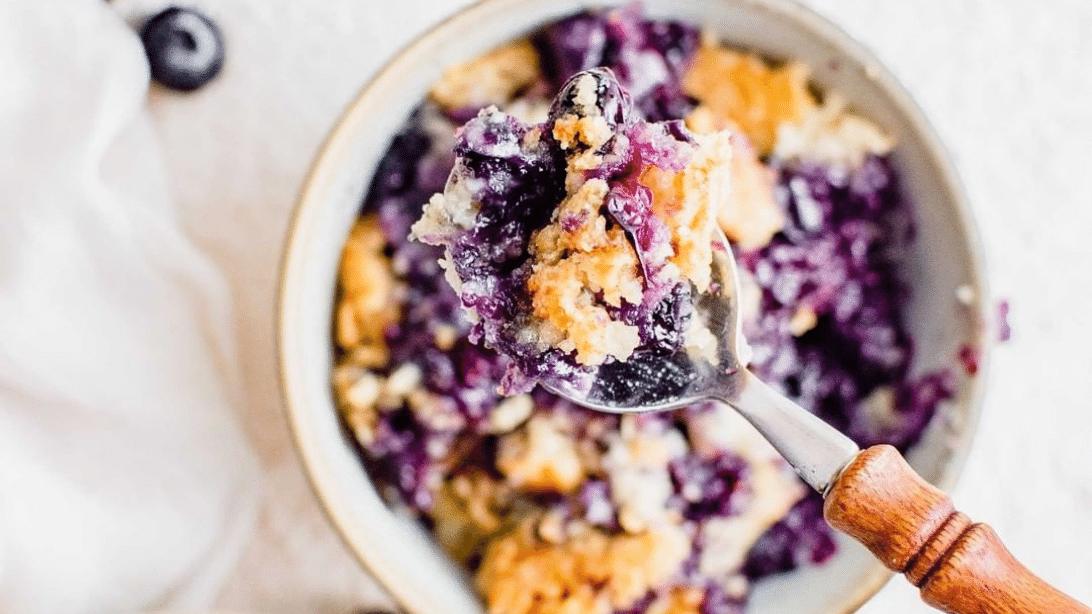 Blueberry Dump Cake