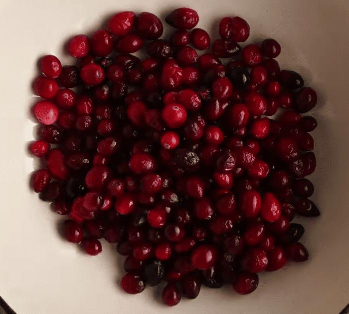 Ingredients for Cranberry Curd Tart