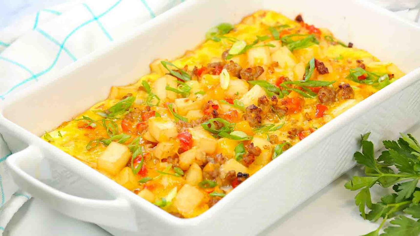 Easy Breakfast Casserole Recipe