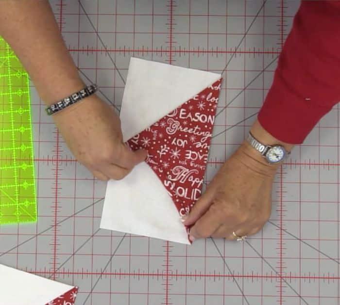 Easy Flying Geese Diamonds Quilt Materials