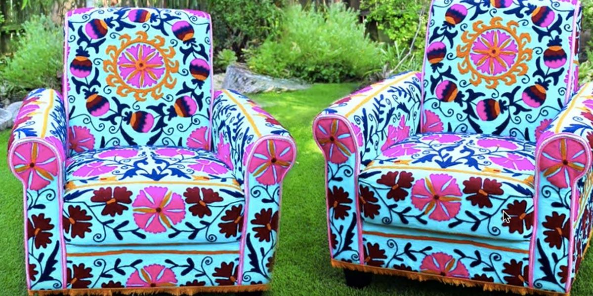 Learn How to Reupholster An Old Chair With Your Favorite Fabric