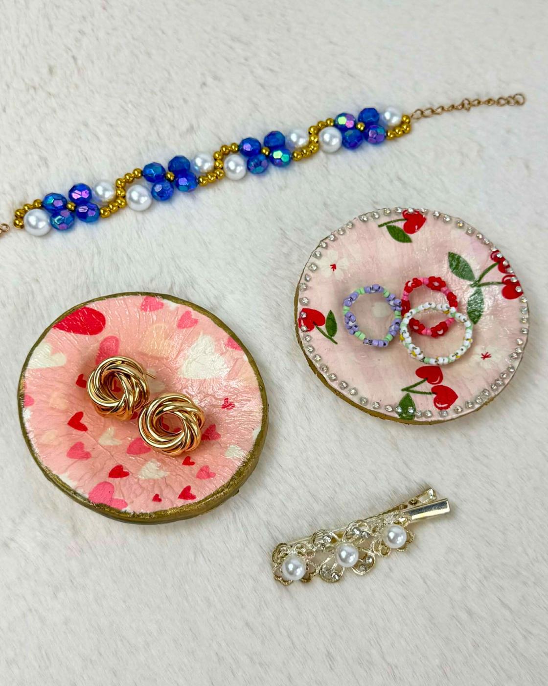 Air Dry Clay Decoupage Jewelry Dish — must-try crafts!