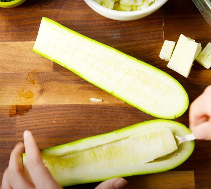 Easy Zucchini Pizza Boat Recipe - Keto Friendly Recipe - Low Carb Zucchini Boats