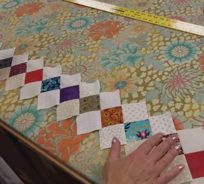 Donna's Scrap Buster Table Runner Quilt