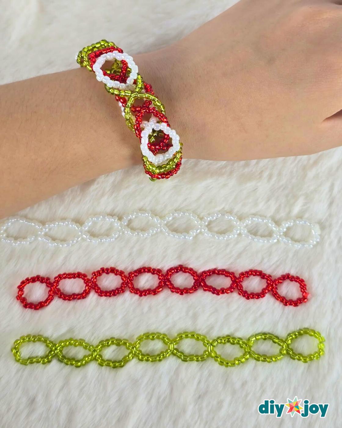 Homemade Beaded Bracelet — cute beaded bracelet tutorial