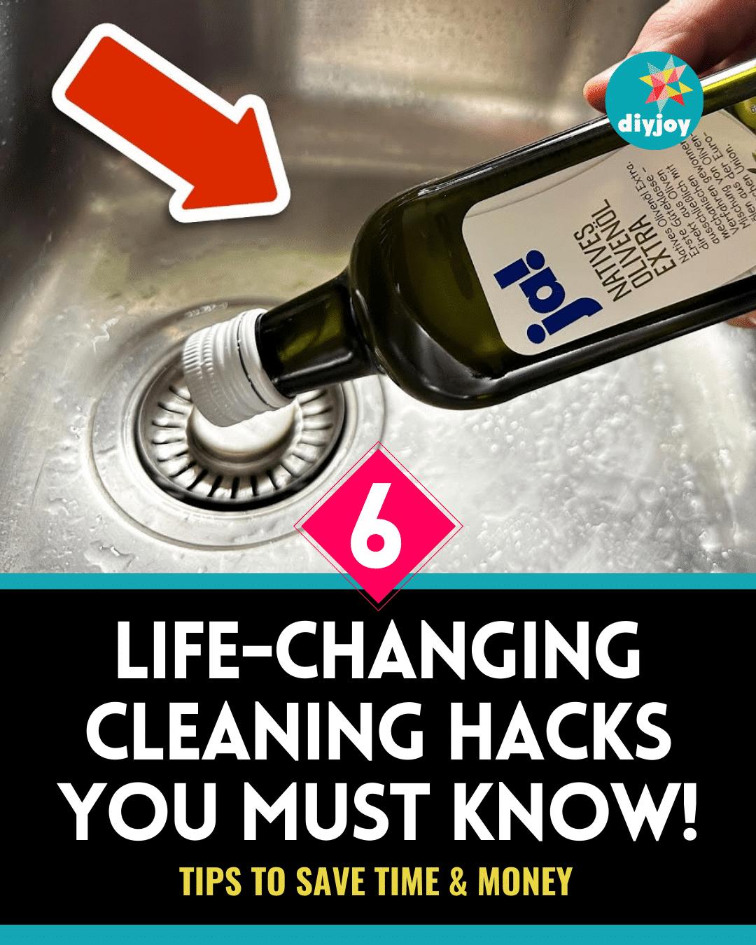 8 Life-Changing Cleaning Hacks You Must Know!