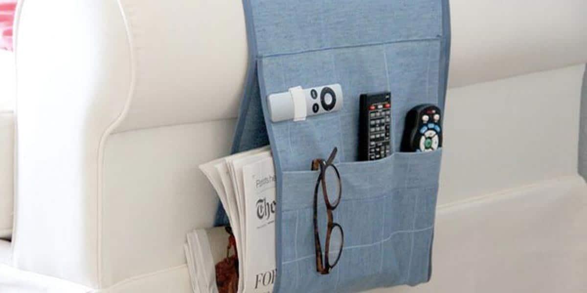 She Got Tired Of Looking for Her Remote And Glasses–She Made This Wonderful Caddy!