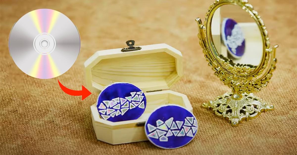 How To Make Earrings With CDs