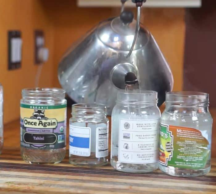 What You Need to Get Labels Off Glass Jars