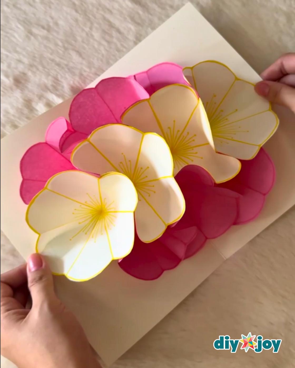 Flower Pop Up Card