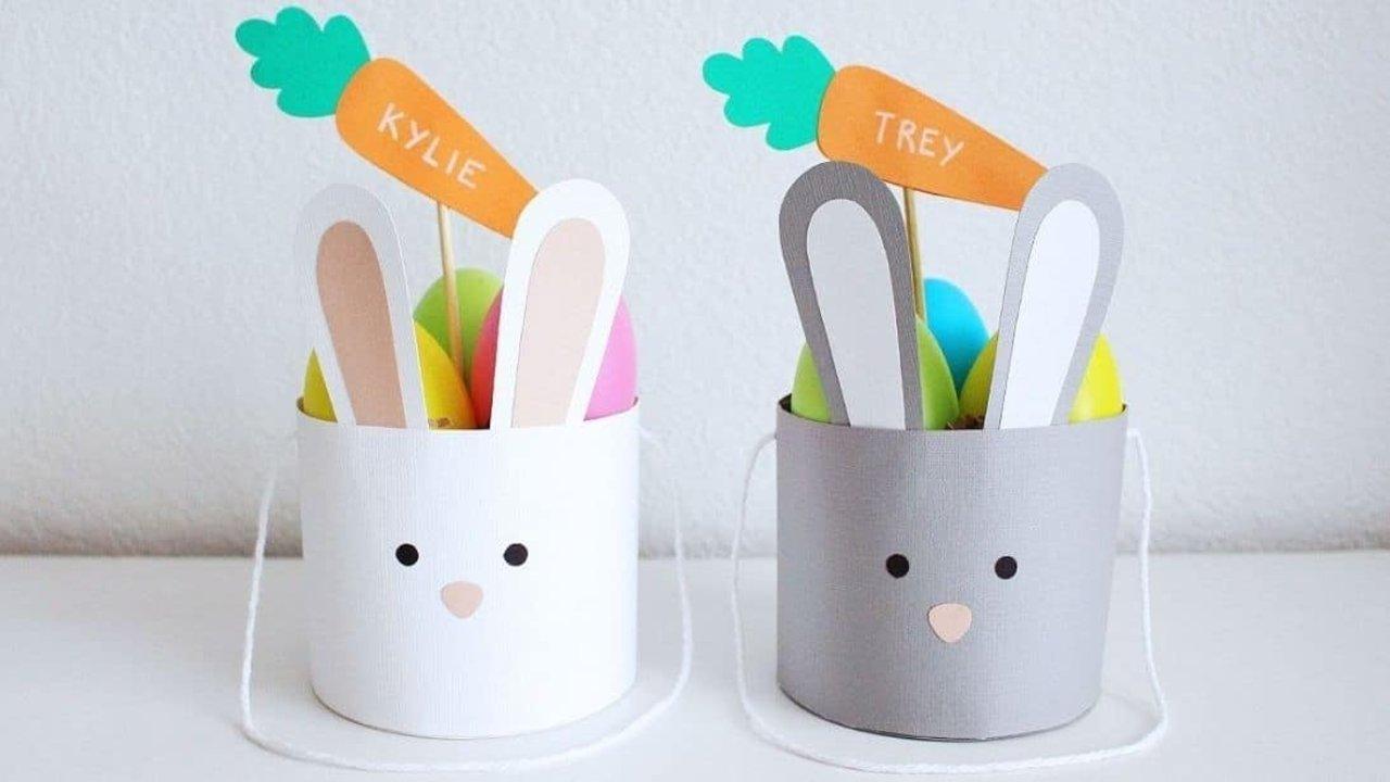 Easy To Make Paper Easter Basket