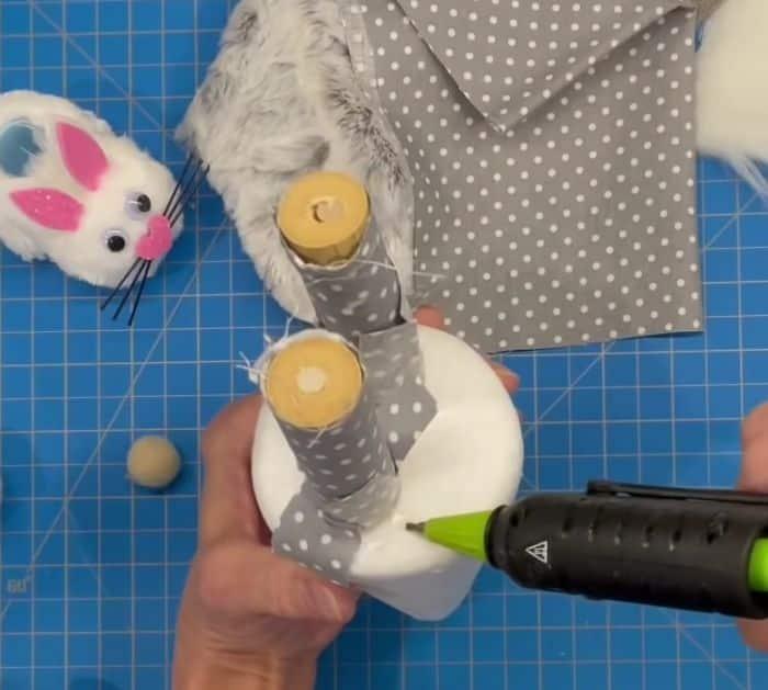 How To Make Easter Bunny Gnome With Bunny Slippers