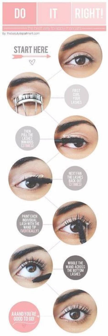 Apply Mascara Perfectly, no special tools needed to pull this together and the shortcut that saves a genuine chunk of time