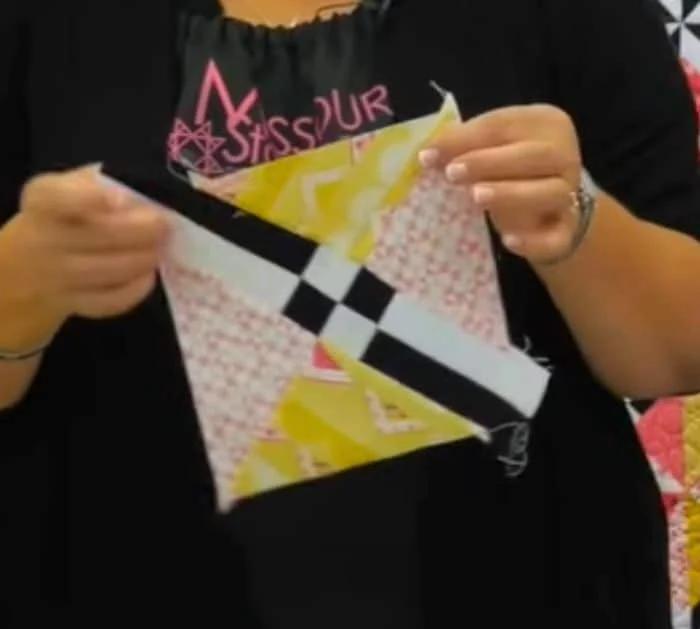 How to Make Checkered Lattice Quilt